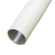 Tubo Aluminio Compacto Blanco Ø 150mm/ 5 metros