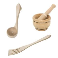 Utensilios cocina madera