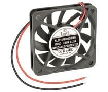 VEN-008 Ventilador 12Vcc 60x60x10mm rodamiento de bolas