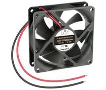 VEN-012 Ventilador 12Vcc 80x80x25mm cojinete de fricción