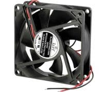 VEN-014 Ventilador 24Vcc con cojinete de fricción 80x80x25mm