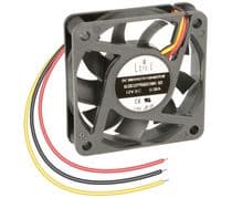 VEN-036 Ventilador 12Vcc 60x60x15mm cojinete de fricción