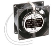 VEN-051 Ventilador metalico 230Vac 80x80x38mm con rodamiento de bolas