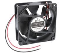 VEN-059 Ventilador Termoplástico 24Vcc 120x120x38mm Rodamiento de Bolas