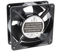 VEN-065 Ventilador aluminio 115Vca 120x120x38mm con cojinete de fricción