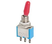 YP-180 Interruptor conmutador de palanca de 1 circuito y 2 posiciones OFF/ON 3A/250Vca