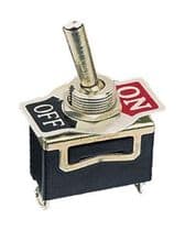 YP-463 Interruptor de palanca con tornillos 1 circuito 2 posiciones 10A/250Vca