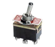 YP-466C3 Interruptor conmutador de palanca con tornillos 2 circuitos 3 posiciones 10A/250Vca