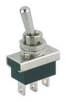 YP-470C3 Interruptor conmutador de palanca con faston 6A/250Vca 1 circuito 3 posiciones