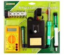 ZD-303B Kit de herramientas de soldadura con polímetro para estudiantes FP1 y FP2