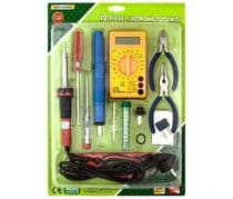 ZD-920D Kit de herramientas de soldadura, alicates, destornilladores y polimetro para estudiantes FP I/FP II