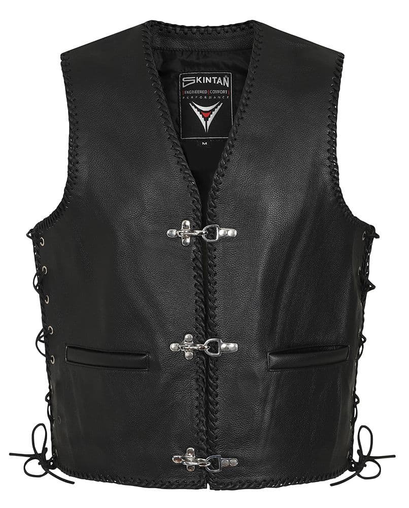 Brace - Leather Motorcycle Waistcoat