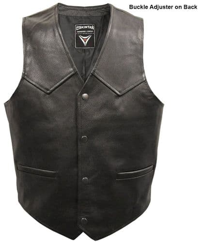 Skintan Leather | Classic - Leather Waistcoat
