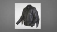 Diamond Fringed - Leather Motorcycle Jacket