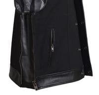 Anarchy Leather Waistcoat|SOA Cut-Off|Leather Vest|JAX