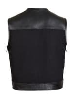 Anarchy Leather Waistcoat|SOA Cut-Off|Leather Vest|JAX