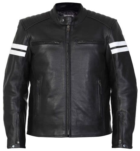 Huron - Leather Motorcycle Armoured Jacket