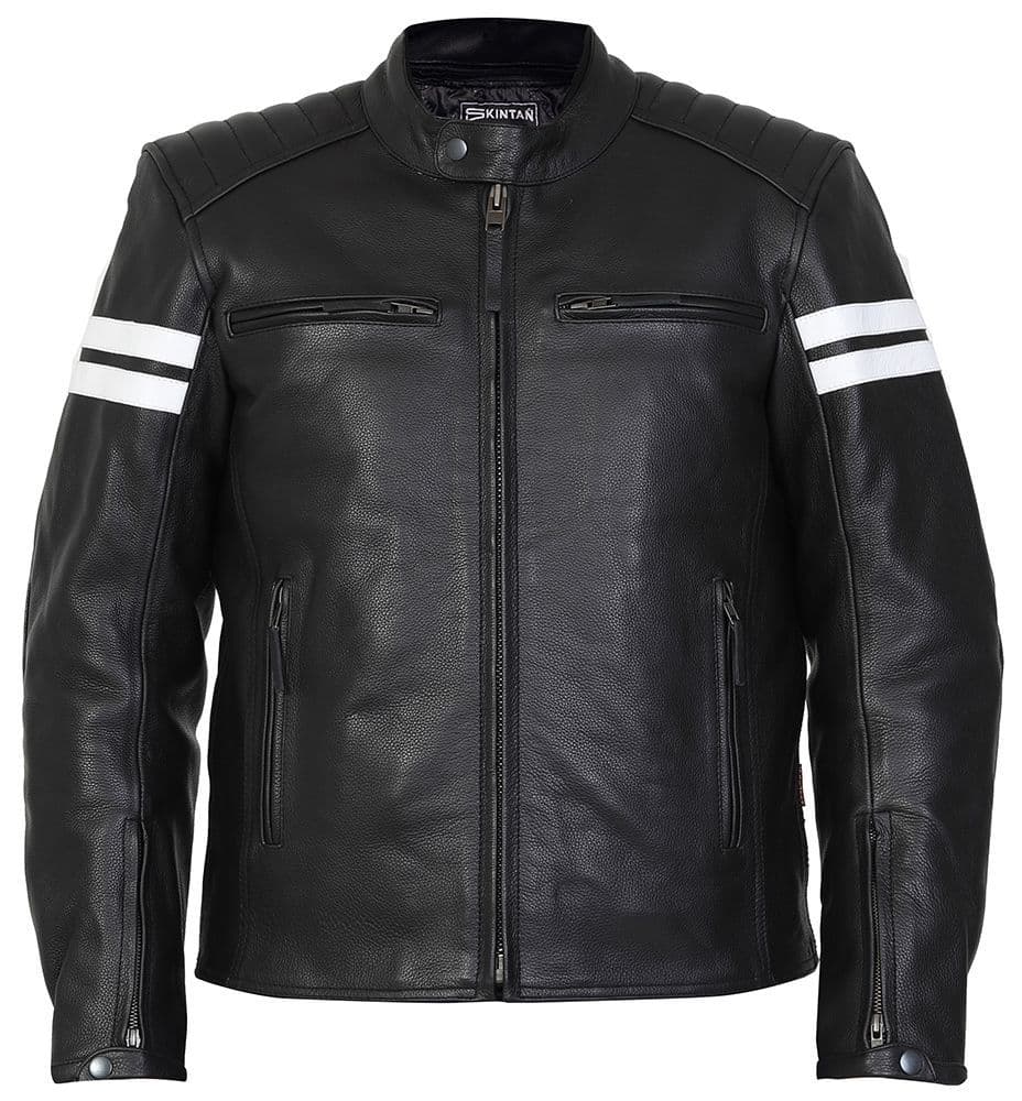Huron - Leather Motorcycle Armoured Jacket