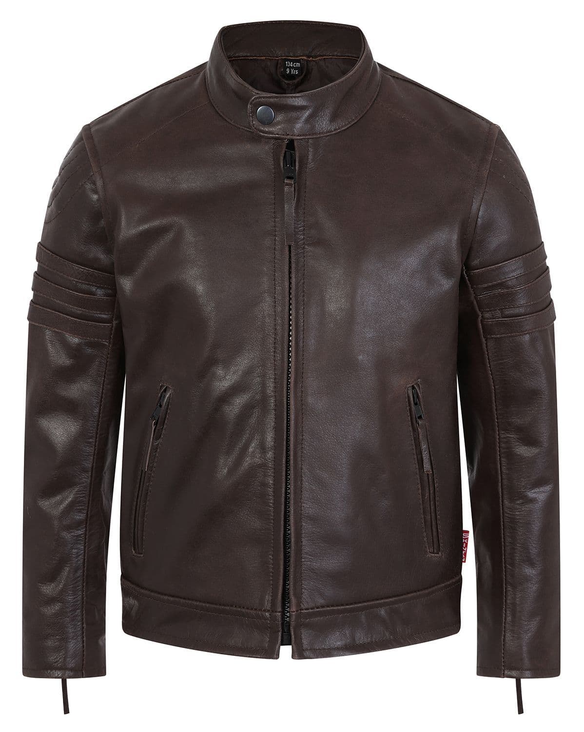 Childrens Leather Motorcycle JacketBoys Biker JacketsLOGAN