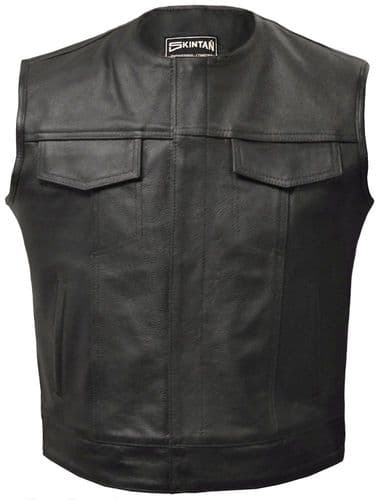 Outlaw Leather Waistcoat|Biker Vest|OPIE