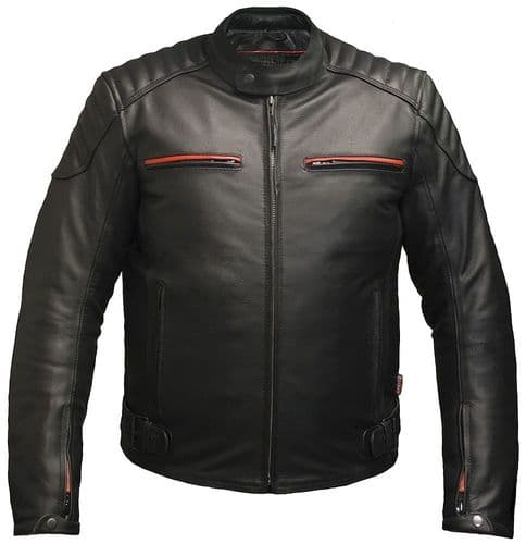 Panorama - Leather Motorcycle Armoured Jacket
