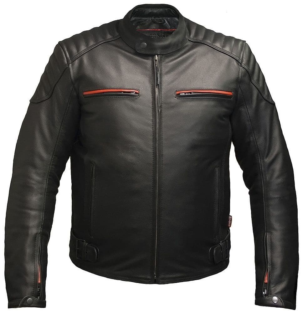 Panorama - Leather Motorcycle Armoured Jacket
