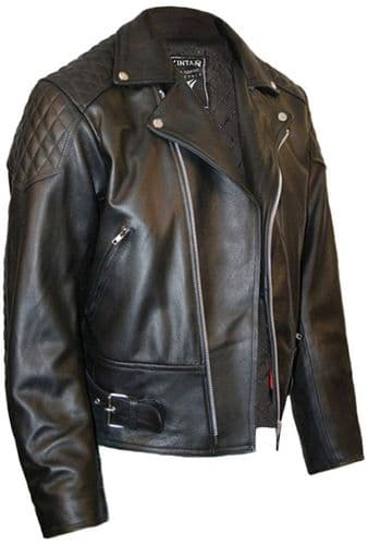 Rough Diamond - Leather Motorcycle Jacket