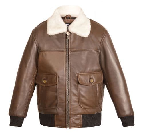 Skintan Leather | Recon - Children’s Leather Jacket