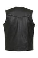 Telford - Men's Leather Motorcycle Waistcoat