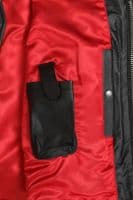 Telford - Men's Leather Motorcycle Waistcoat