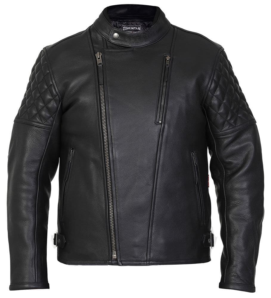 Venturi - Leather Motorcycle Armoured Jacket