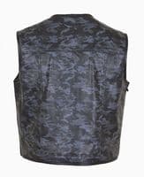 Anarchy Leather Waistcoat|SOA Cut-Off|Leather Vest|JAX