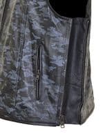 Anarchy Leather Waistcoat|SOA Cut-Off|Leather Vest|JAX