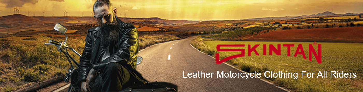 Leather 2025 biker waistcoats