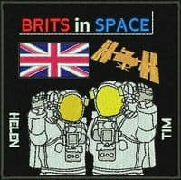 'Brits in Space' Limited Edition Patch