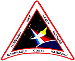 040- NASA Space Shuttle Mission STS-39 Lapel Pin