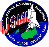 048- NASA Space Shuttle Mission STS-50 Lapel Pin