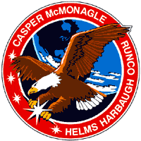 053- NASA Space Shuttle Mission STS-54 Lapel Pin