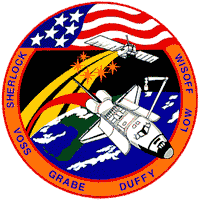 056- NASA Space Shuttle Mission STS-57 Lapel Pin