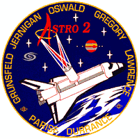 068- NASA Space Shuttle Mission STS-67 Lapel Pin