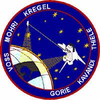 097- NASA Space Shuttle Mission STS-99 Endeavour Lapel Pin