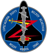 100- NASA Space Shuttle Mission STS-92 Discovery Lapel Pin