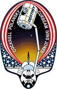 102- NASA Space Shuttle Mission STS-98 Lapel Pin