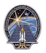 116- NASA Space Shuttle Mission STS-115 Lapel Pin