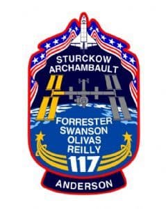 118- NASA Space Shuttle Mission STS-117 Lapel Pin