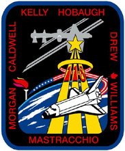 119- NASA STS-118 Official NASA Lapel Pin