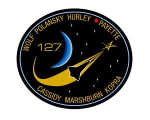 127- NASA STS-127 Space Mission Lapel Pin