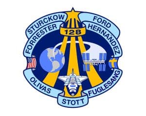 128- NASA STS-128 Official NASA Lapel Pin