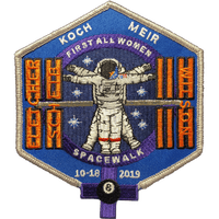 1st All Women Spacewalk - Koch and Meir