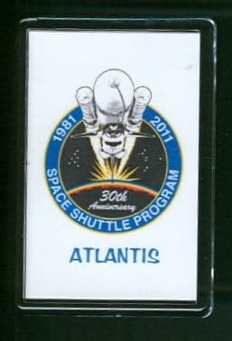 30 Years of the Space Shuttle Program 1981-2011 Atlantis Fridge Magnet